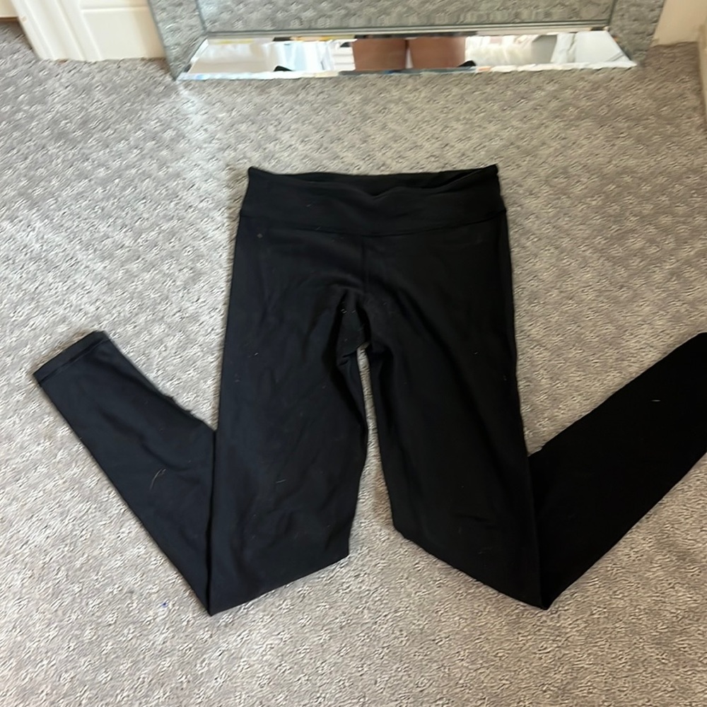 ivivva black leggings size 12 girls